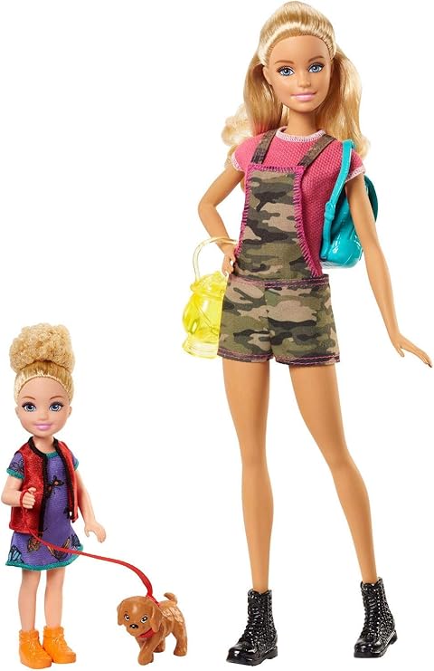 barbie sisters camping
