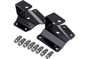 WAVERSPEED 2" Rear Drop Hanger for Chevy Silverado/GMC Sierra 1500 2WD 1999-2006 Pickup Lowering Kit