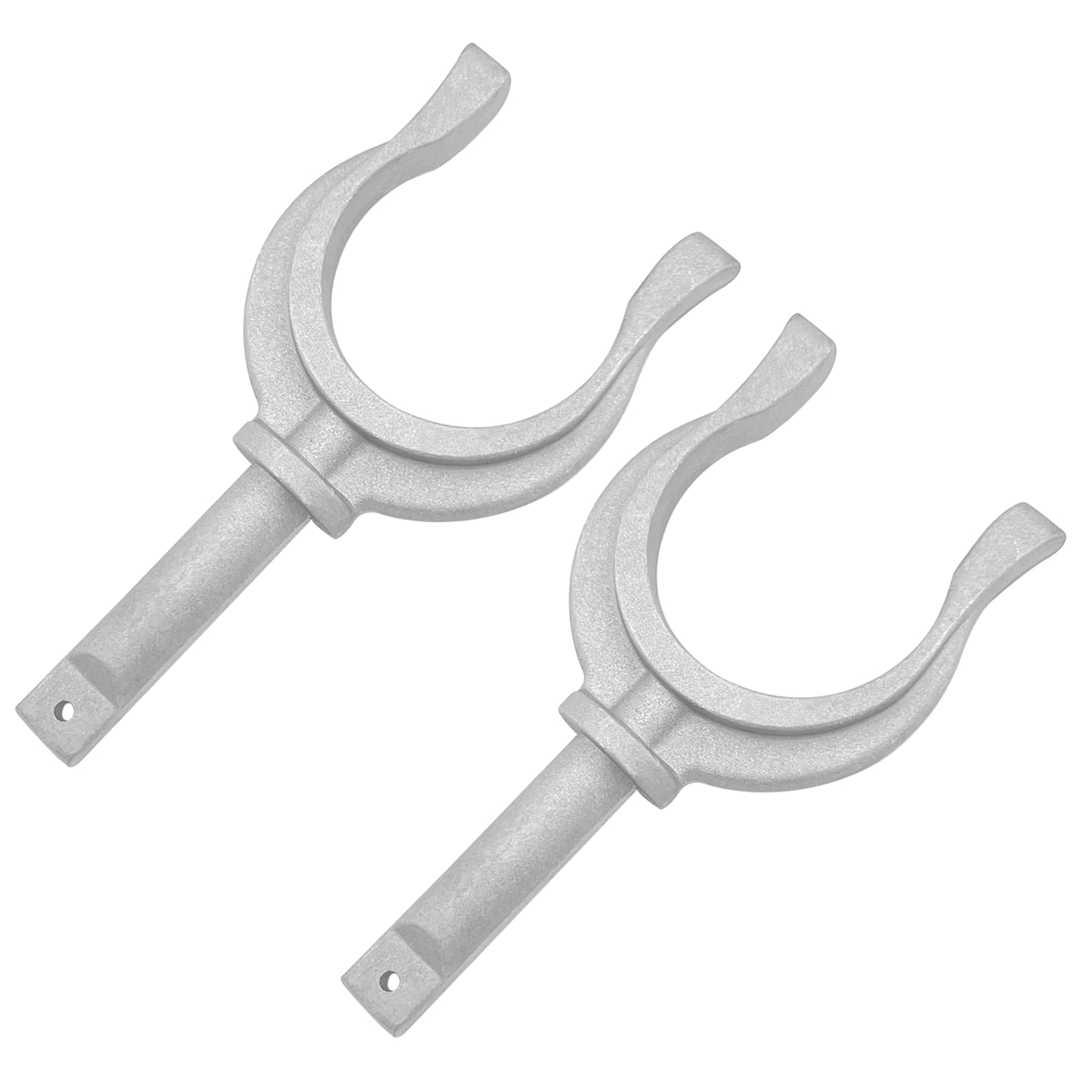 Surmeny Marine 2 Pieces Aluminum Oar Lock Oarlock Rowlock Premium Marine Row Boat Dinghy Water Raft Boat Kayak Canoe Oar Lock Rowlock Side Mount
