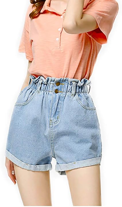 loose jeans shorts