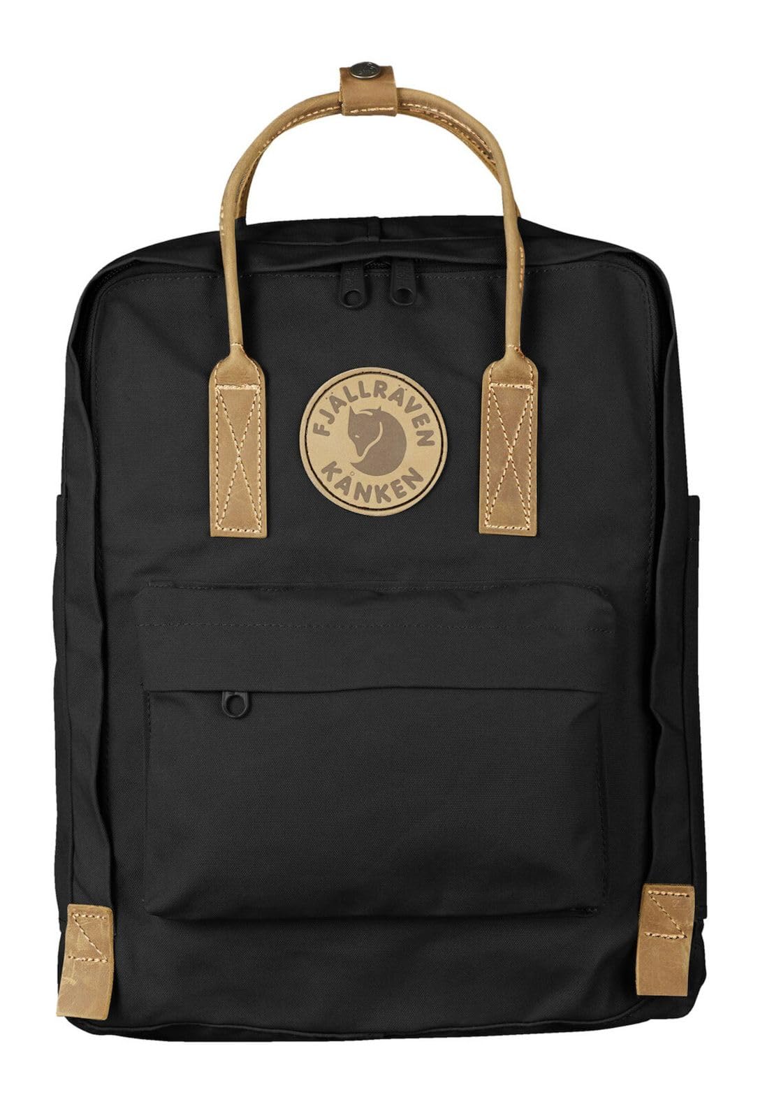 Fjällräven unisex backpack Kånken No. 2, black, 38 x 27 x 13cm, 16 liters, F23565-550 — image 1