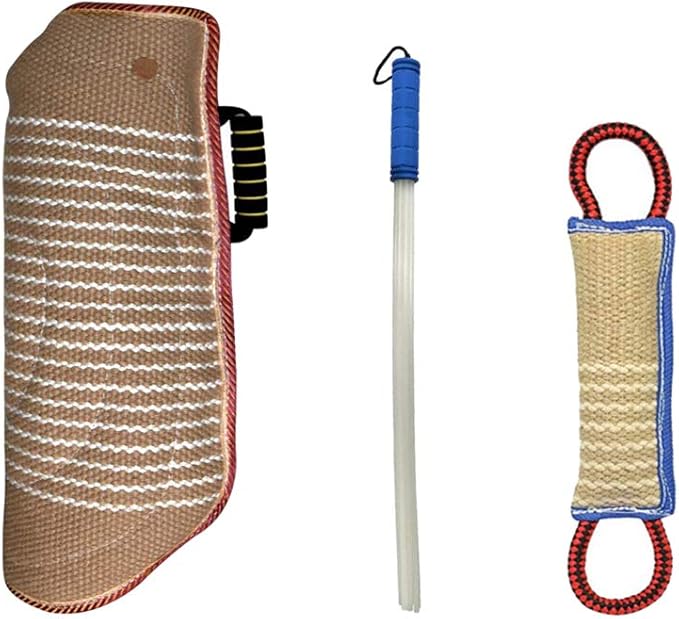 Kleiner Hund Hundebiß Ausbildung Set, Hundebiss Ärmel Training Schutz