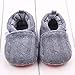 Ecosin Fashion Baby Shoes Sneaker Anti-slip Soft Sole Toddler Woolen Yarn Shoes (0~6 Month, Gray)