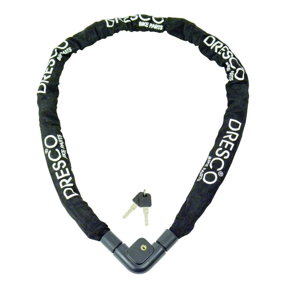 Dresco 5250205 Chain Lock 150 cm/Diameter 10 mm with 2 Keys