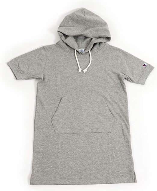 Amazon Co Jp チャンピオン Champion スウェット 半袖ワンピース チュニック L Ladies 070 オックスフォードグレー Cw K106 服 ファッション小物
