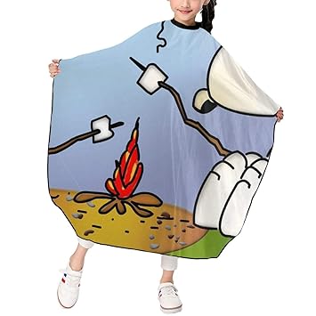 Amazon Com Snoopy And Little Bird Salon Cape Kids Haircut