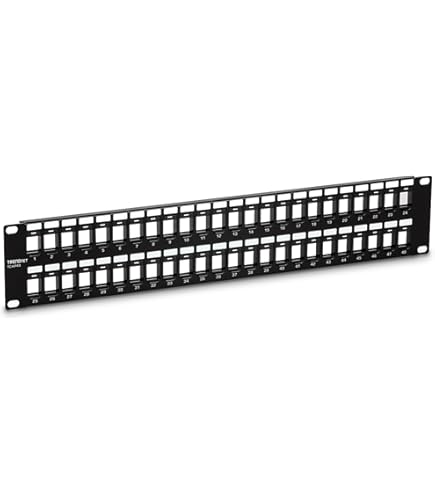 Amazon.com: Panduit DP24688TGY Category-6 24-Port Flat Punchdown