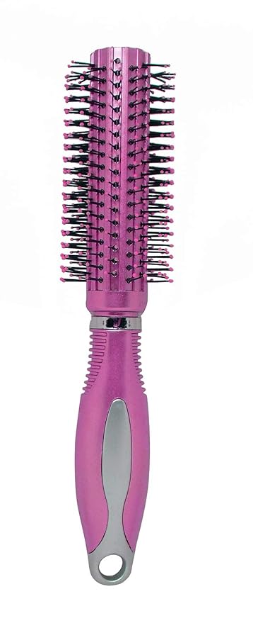Buy Fully Round Hair Brush For Home And Salon Use Soft Bristles