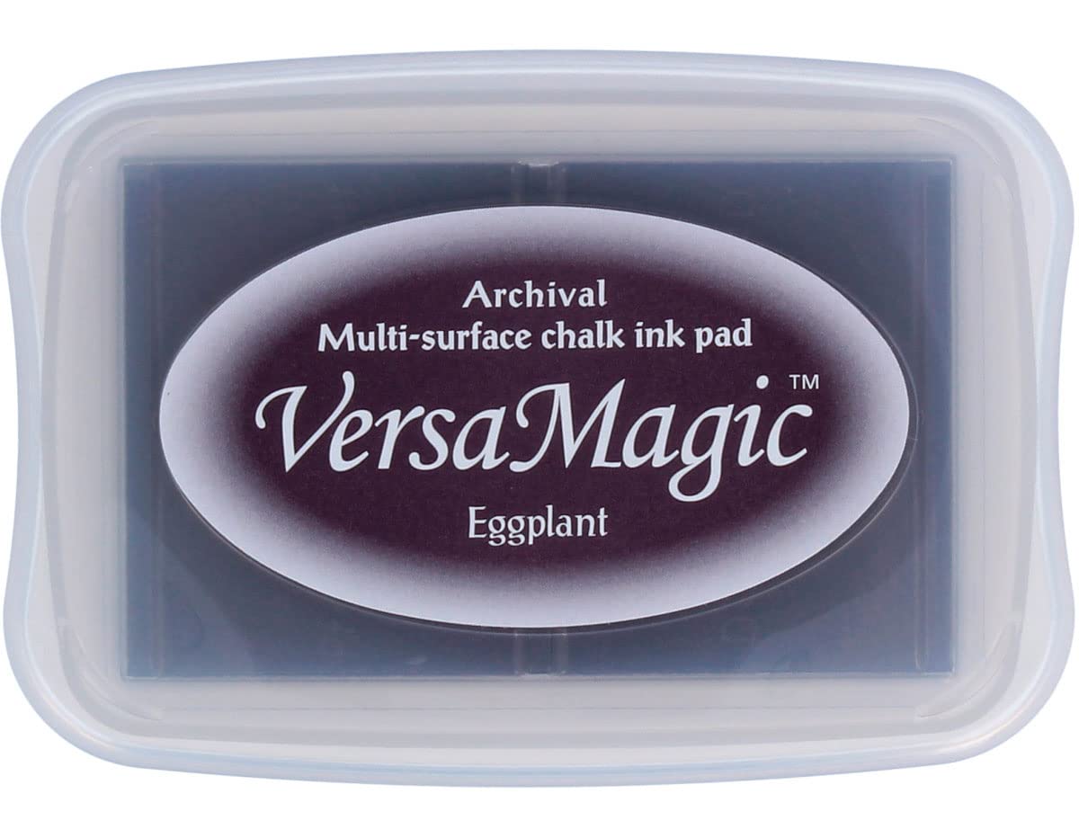 Tsukineko Versamagic Chalk-Finish Ink Pad - Egg Plant