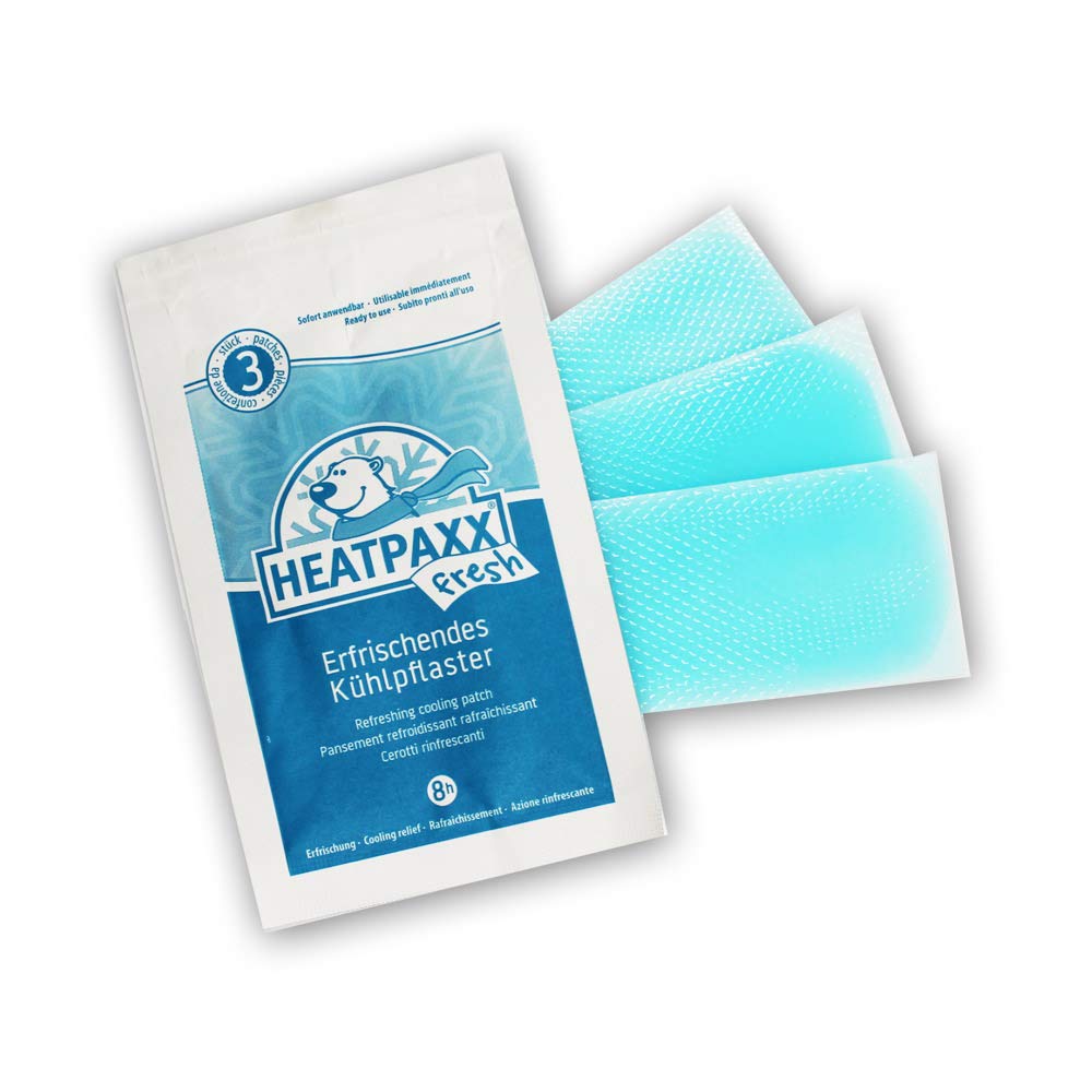 Heatpaxx coolpaxx - Tiritas Nevera con mentol 3 Unidades.: Amazon ...