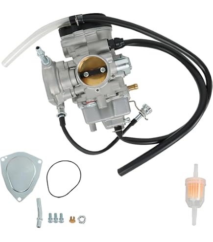 Carburetor Throttle Cable & Parts Kit - Replacement For Yamaha 7CF-E4101-02-00 Etc.