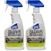 Motsenbocker&rsquo;s Lift Off 45406-2PK 16-Ounce Paint Scuff and Graffiti Remover Easily Removes Paint Scuffs, Spray Paint, Acrylic from Multiple Surfaces Vehicles, Brick, Boats, Concrete, Pack of 2 , white