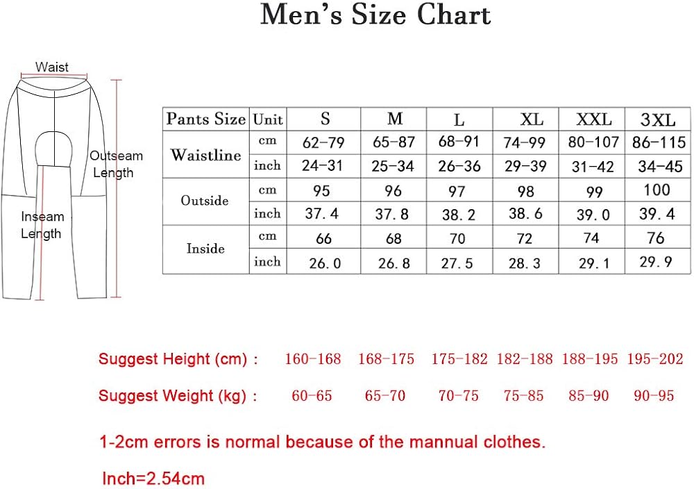 Men's Cycling Bib Tights 4D Padded Winter Thermal Wear Up Classic Series Bike Pants Outdoor Leggings Cycle Riding Clothes: Clothing