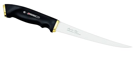 Marttiini Messer Finnisches Filetiermesser Kautschuk-Griff Gesamtlänge: 27.4 cm grau, M