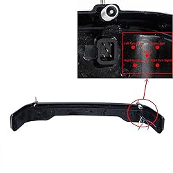 TCMT 10.7" Chrome Latches Chopped Pack Trunk LED