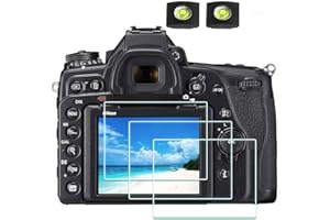 Screen Protector for Nikon D850 D810 D800 D800E D780 D750 D7100 D7200 D500 Camera [3Pack],ULBTER with Hot Shoe Cover,0.3mm 9H