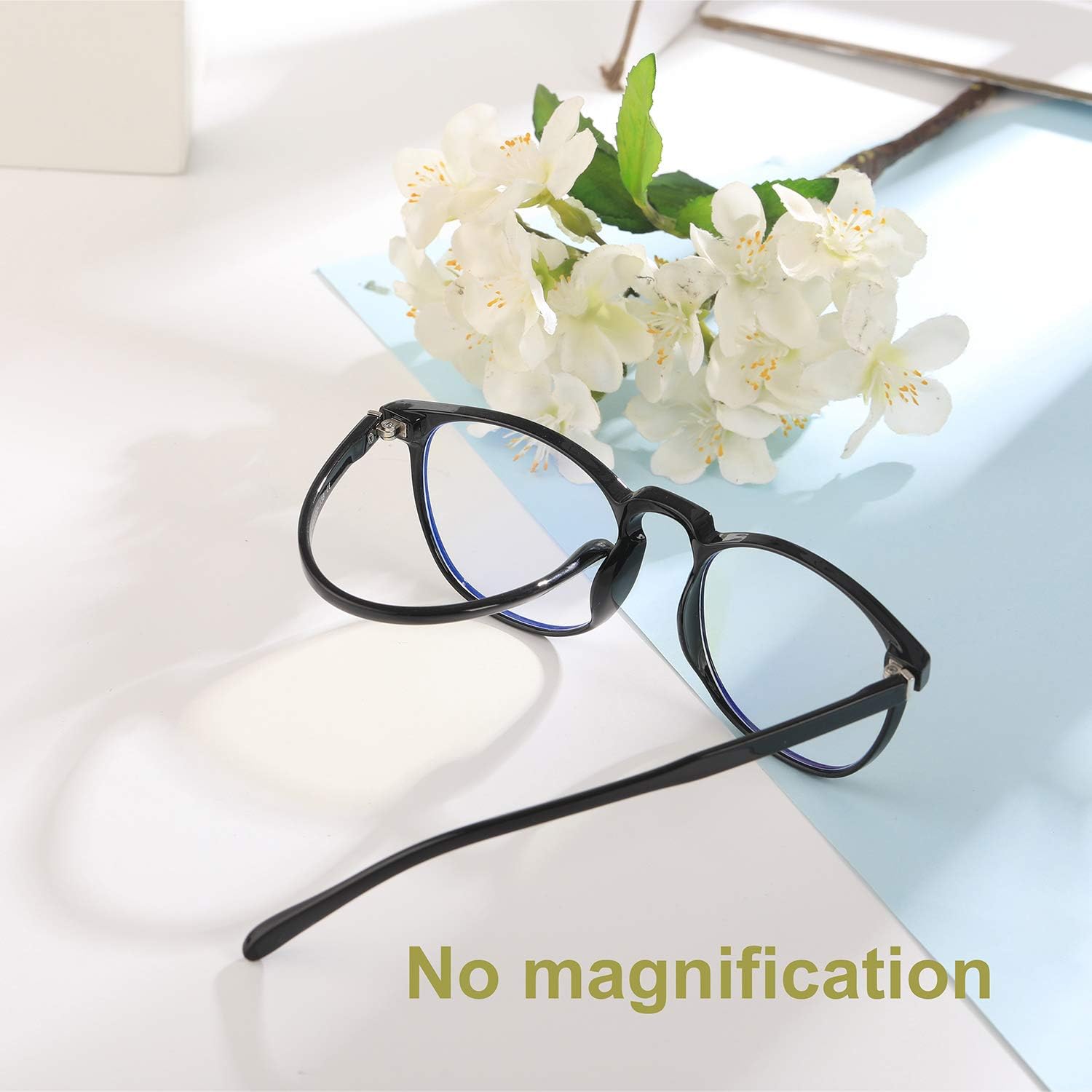 FEIYOLD Blue Light Blocking Glasses Women/Men,Retro Round Anti Eyestrain Computer Gaming Glasses(2Pack): Computers & Accessories