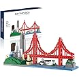 Komvoor Architecture Skylines Micro Mini Block San Francisco Building Model Set Present Toy for Kids and Adults Ages of 14+ 1610pieces
