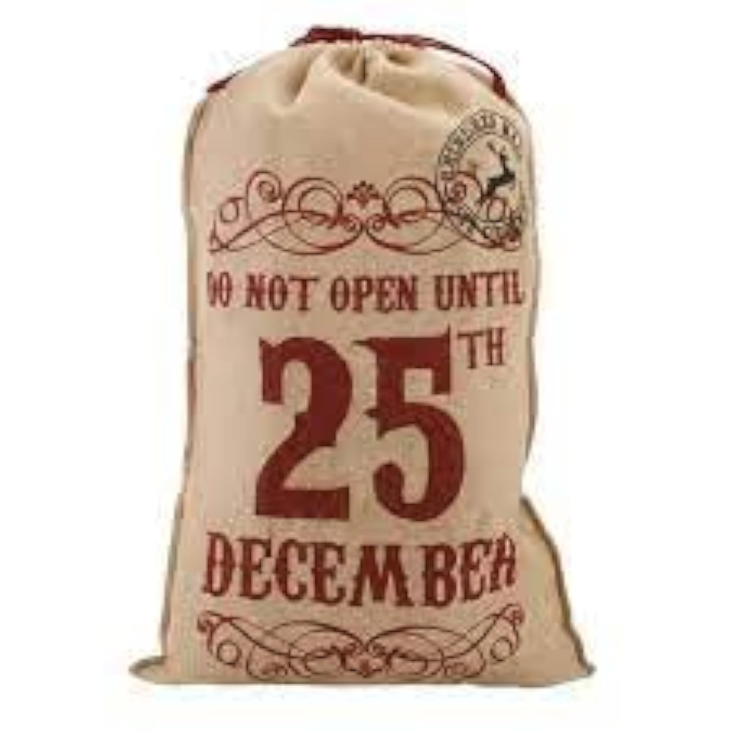 PaulStore Giant Christmas Santa Sack Stocking Extra Large Red Father Xmas Gift Present Bag (Large Sack Khaki)