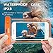EOTW Waterproof Phone Pouch, IPX8 Universal Waterproof Case Bag Fit for iPhone 11/11 Pro Max/Xs Max/XR/X/8/8P Galaxy S20 up to 6.8
