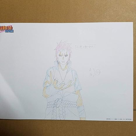 Amazon Naruto サスケ 複製原画 ジャンプフェスタ 限定 ナルト Jf スキマスイッチ Line Op おもちゃ ホビー