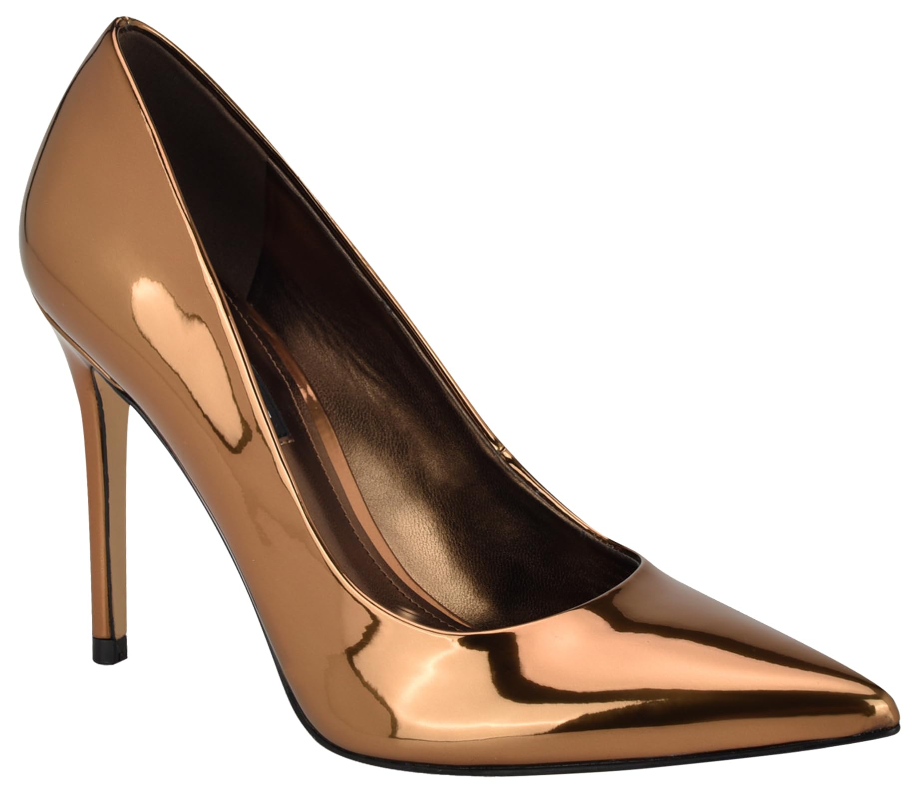 Nine West Women’s Fresh Pump, Bronze Mirror Metallic 751, 9.5