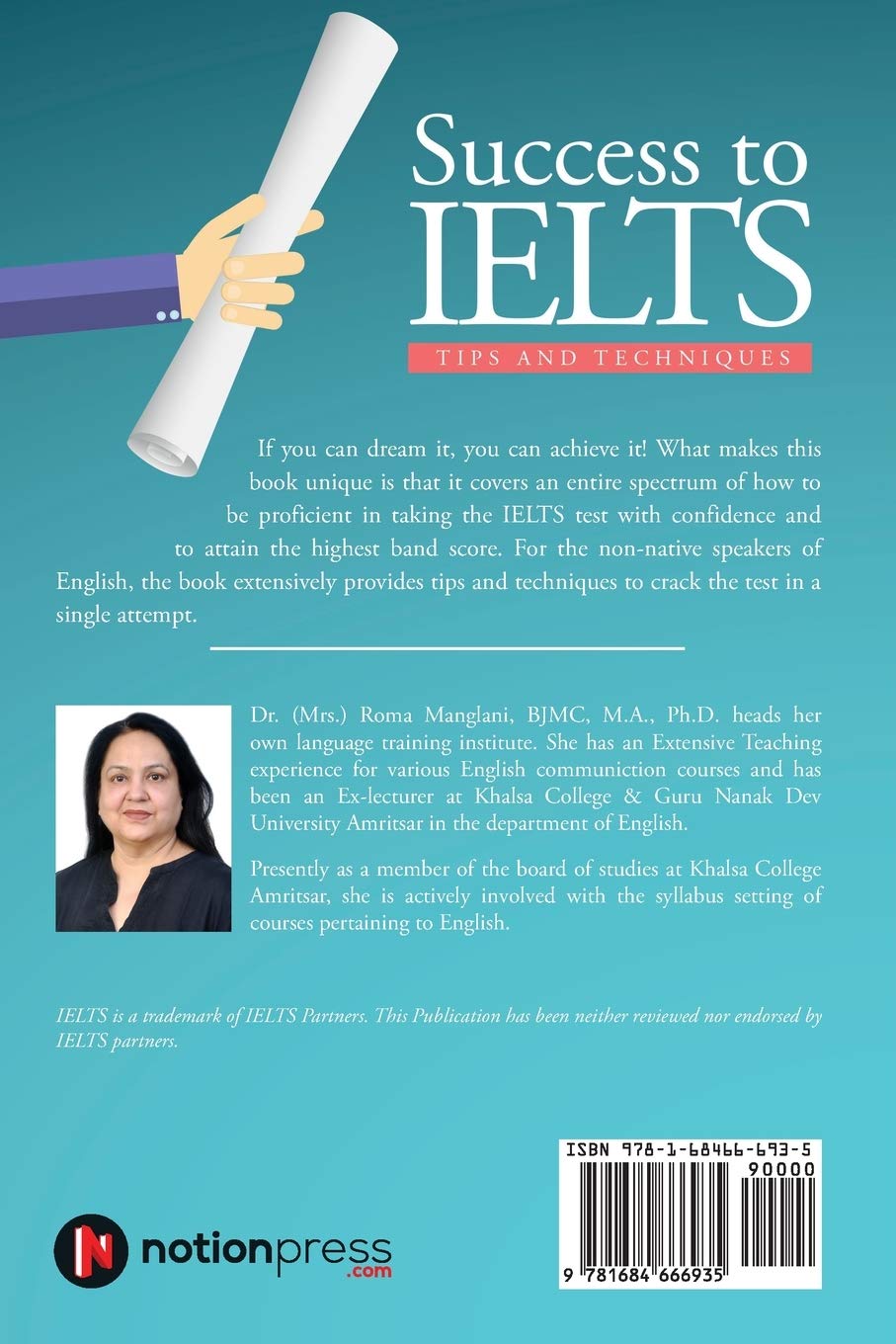 Success To Ielts Tips And Techniques Dr Roma Amazon In Books