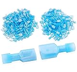 (200 Pcs) MCIGCIM 16-14 Gauge Spade Disconnect Wire