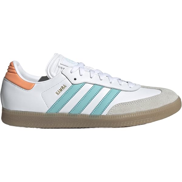 Adidas Samba Inter Miami Shoes (White Mint Pink, 9), White Mint