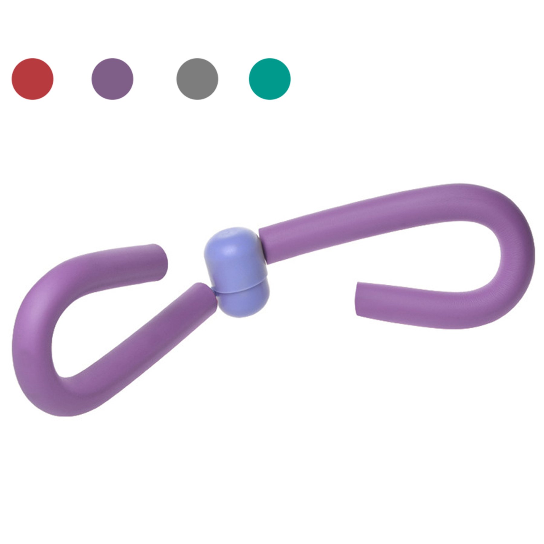 Micogo Thigh Toner & Butt,Leg,Arm Toner Thigh Trimmer Leg Exerciser Thigh Master Home Gym Equipment (Purple)