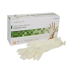 McKesson Confiderm Latex Exam Gloves, Non-Sterile