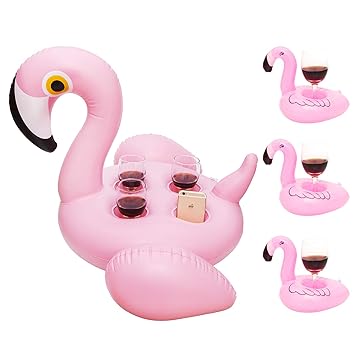 flamingo drink floatie