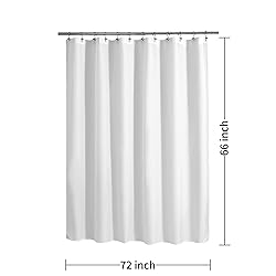 ALYVIA SPRING Short Shower Curtain Liner Fabric