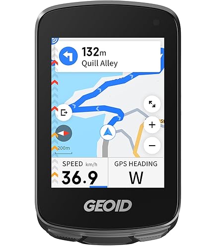 iGPSPORT BiNavi Air Bike Computer, 3.0'' Touchscreen MAP Voice