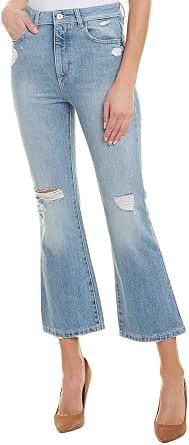 Wallace High Rise Crop Flare Jean 