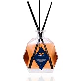 Tikala Home Fragrance Luxury Reed Diffuser with Mango Scent 23.67 fl oz | Crystal Glass Bottle Home Fragrance for Living Room, Bathroom &amp; Office