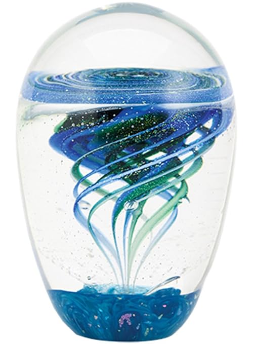 Glass Eye Studio Paperweight Waterspout Environmental Paperweight 617 Office Products