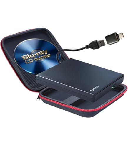 Amazon.com: Synteryx External CD DVD Drive USB and Type-C