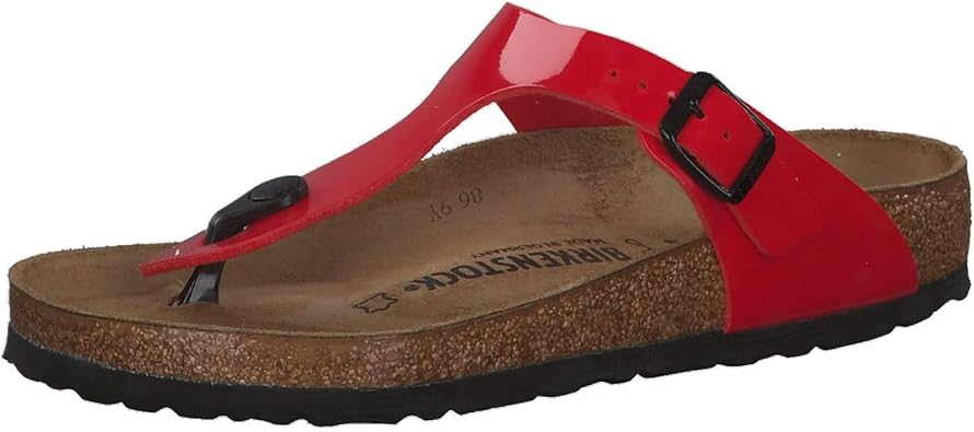 birkenstock gizeh red
