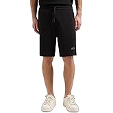 Armani Exchange Mens Black and Gold Stretch Poly Viscose Shorts