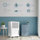 Belaco 12L Compressor Dehumidifier for Home Compact 24h Timer Digital Display view 2