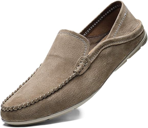 Amazon Wewin ローファー ドライビングシューズ メンズ 軽量 本革 ２種履き方 手作り Uチップ スリッポン モカシン 大きいサイズ 革靴 人気 防滑 通気 柔らかい 履きやすい 快適 オフィス カジュアル おしゃれ ローファー スリッポン