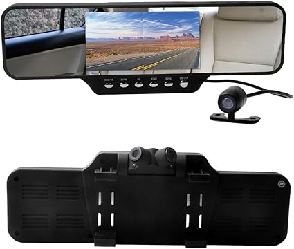 Amazon Com E Prance Car Dvr Rearview Mirror Hd 4 3 Inch Tft 360 Degree Full View G Sensor Night Vision W Dual Swivel Front Cameras Rear Backup Camera Car Electronics Amazon Com E Prance Car Dvr Rearview Mirror Hd 4 3 Inch Tft 360 Degree Full View G Sensor Night Vision W Dual Swivel Front Cameras Rear Backup Camera Car Electronics