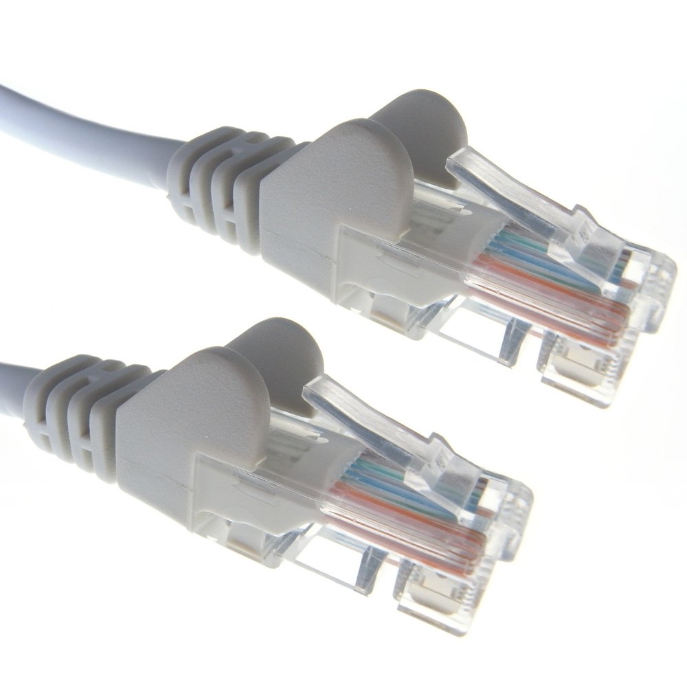 Group Gear 28-0030G - 3M GREY RJ45 UTP CAT 5E - STRANDED FLUSH MOULDED