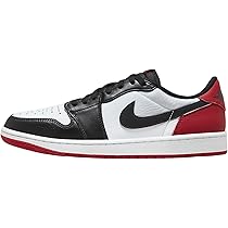シューズ(男性用) Nike Air Jordan 1 Retro Low OG Black Toe Men's) Air Jordan 1 Retro Low OG 'Black Toe' : Amazon.ca