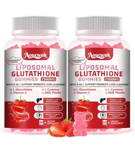 glutathione gummies amazon Amazon.com: Liposomal Glutathione Gummies 1000mg, High Absorption  Glutathione Supplement with Vitamin C, NAC, Milk Thistle for Skin Health,  Liver Detox & Immune, Vegan, Sugar Free, Strawberry Flavor, 60 Count :  Health &