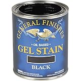General Finishes Oil Base Gel Stain, 1 Quart, Black