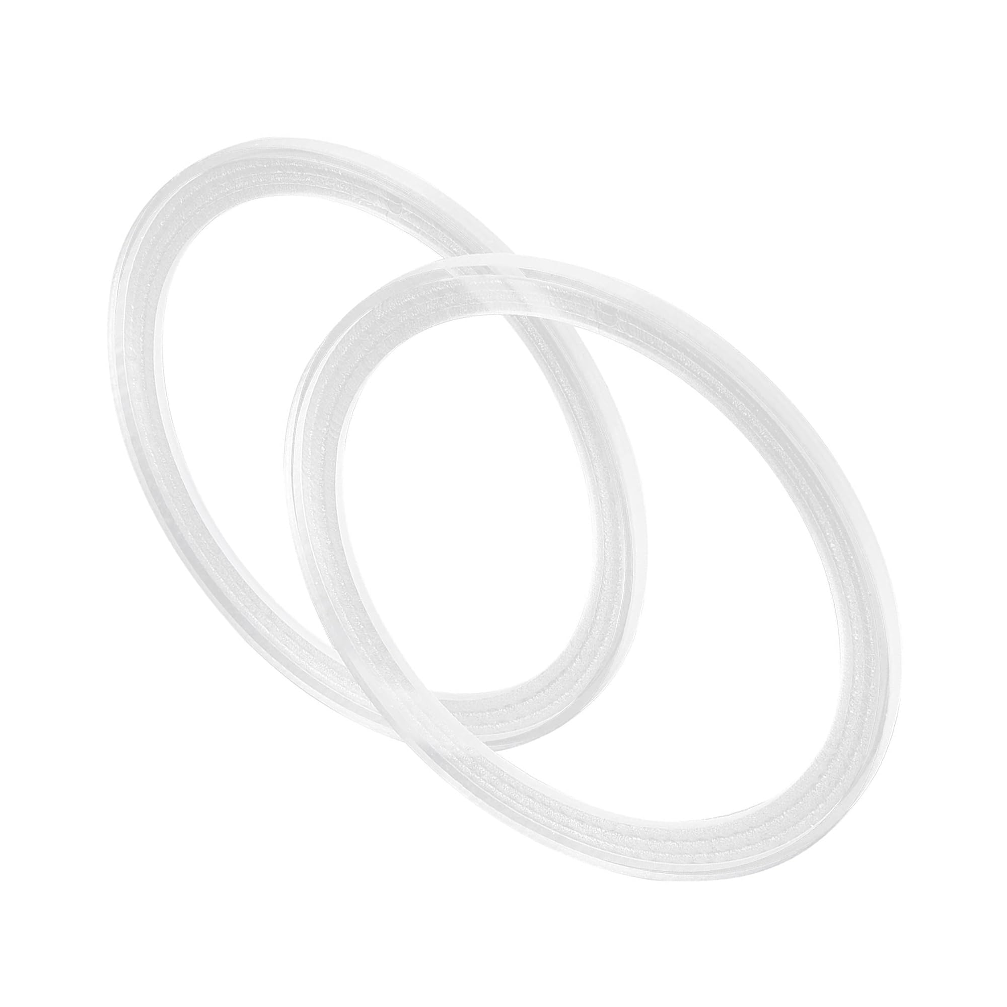 MACHSWON 2Pcs Car Speaker Spacer Ring Acrylic Transparent Mounting Spacer Plate 146mm ID for 6.5 Inch