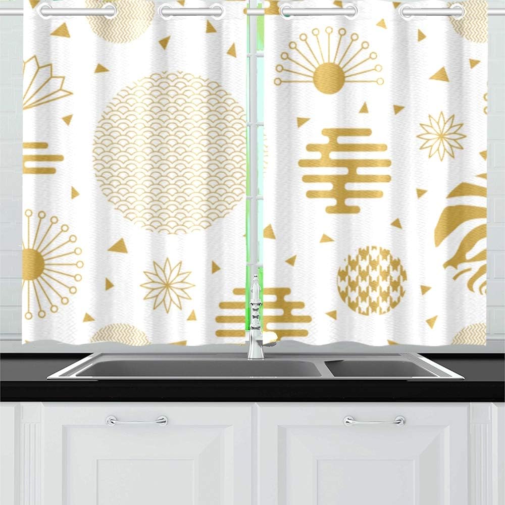 Paneles de la cortina de la sala de estar Ventilador de bendición