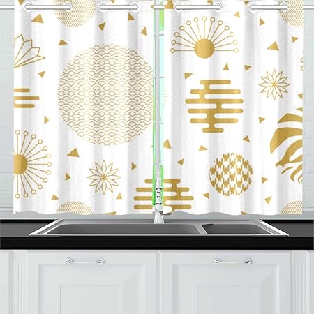 Paneles de la cortina de la sala de estar Ventilador de bendición